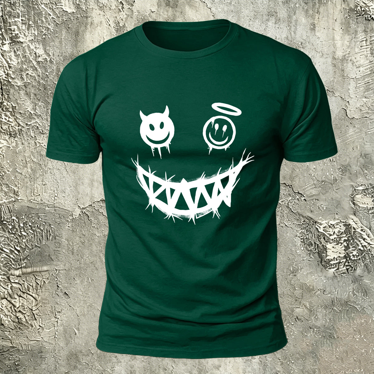 プレミアムコットン ダークアート 両面Tシャツ