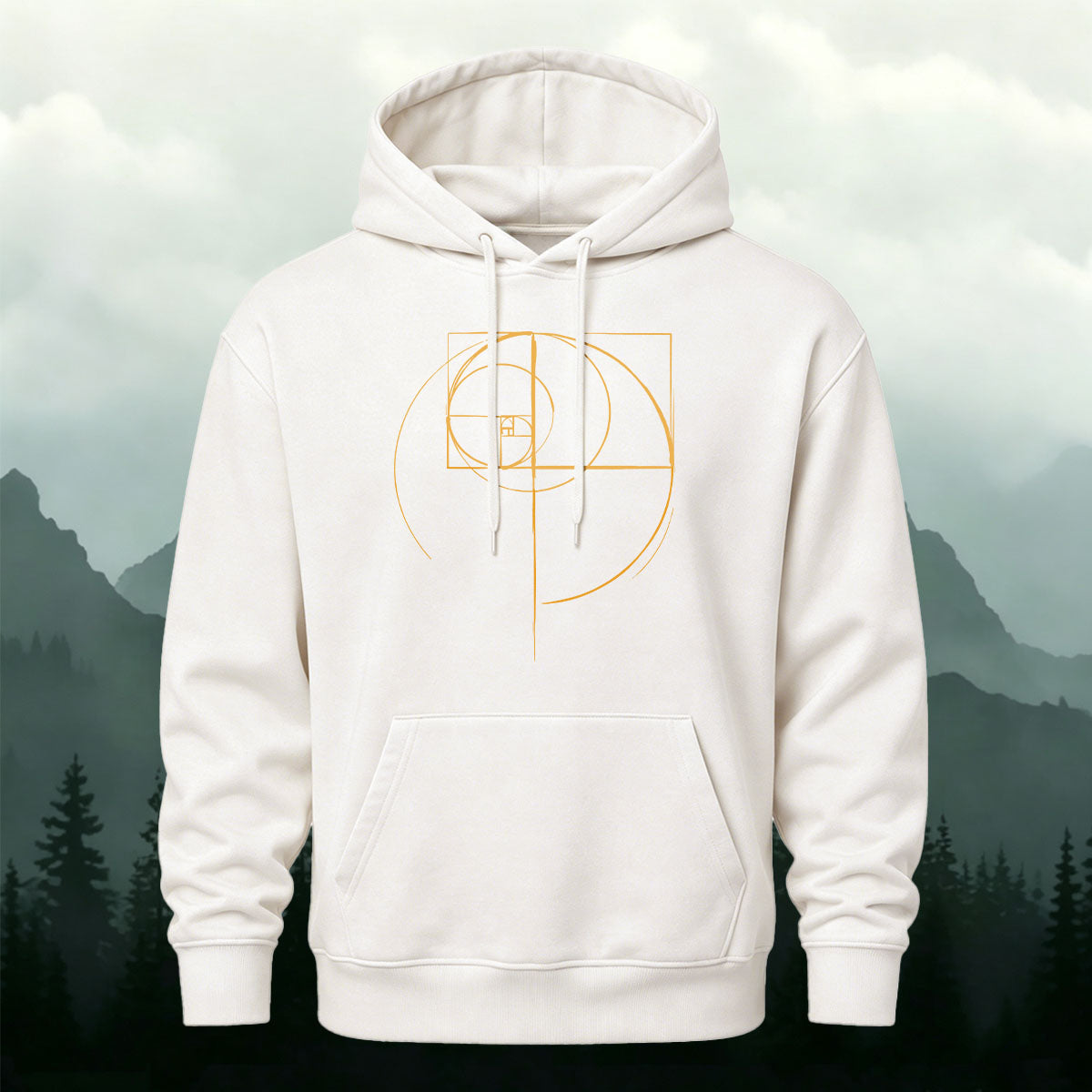 Math Golden Ratio Art Minimal Casual Hoodie