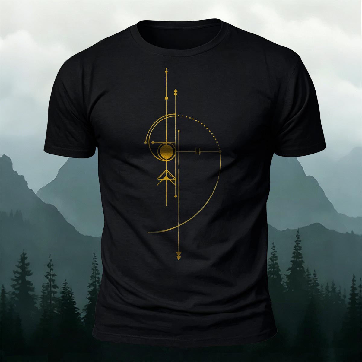 Minimalist Modern Line Art Soft Skin-Friendly T-Shirt