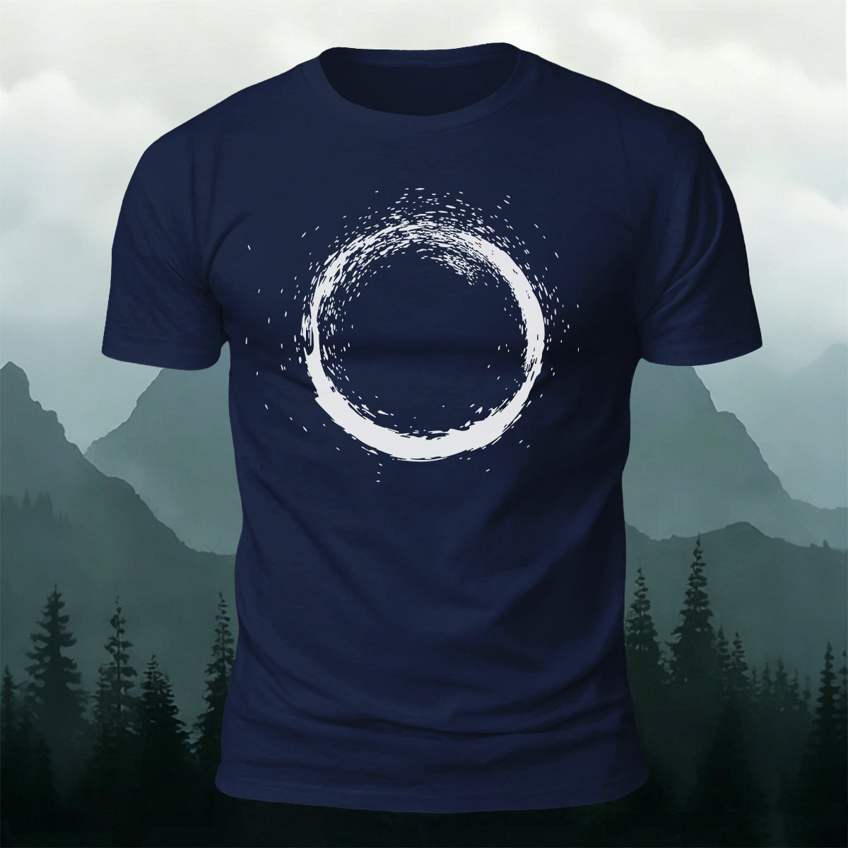 Zen Enso Circle Outdoor Nature Skin-Friendly Tee