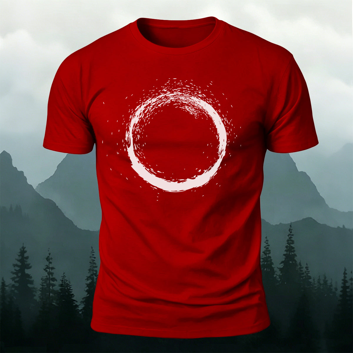 Zen Enso Circle Outdoor Nature Skin-Friendly Tee