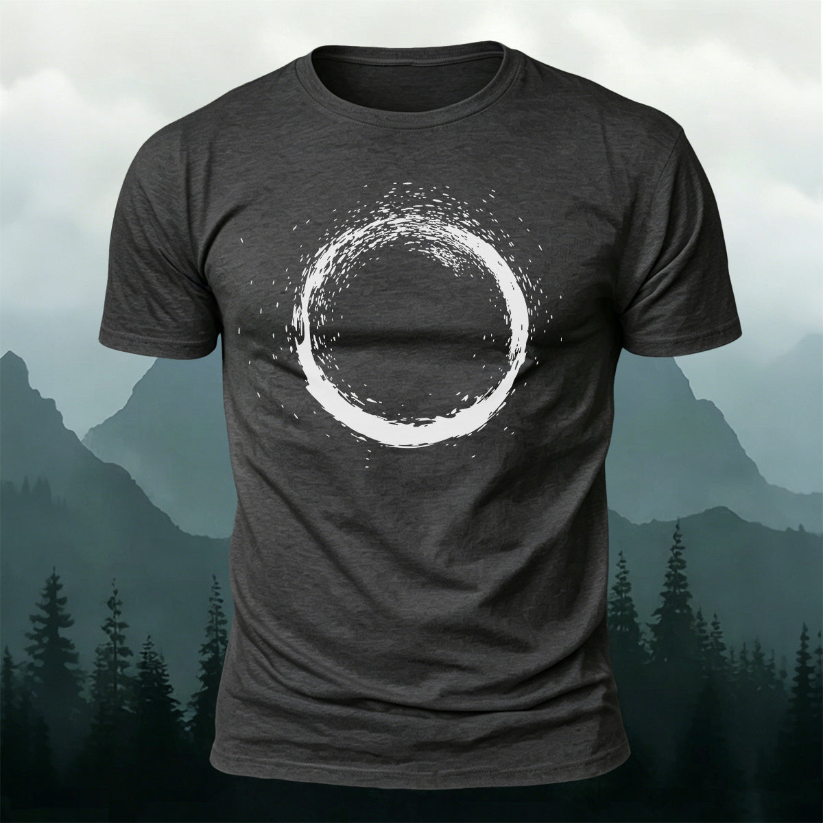 Zen Enso Circle Outdoor Nature Skin-Friendly Tee