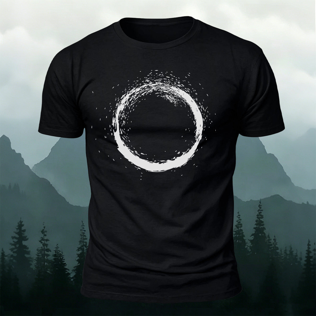 Zen Enso Circle Outdoor Nature Skin-Friendly Tee