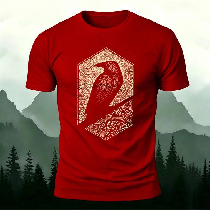 バイキングのワタリ ケルト結び カジュアル半袖Tシャツ