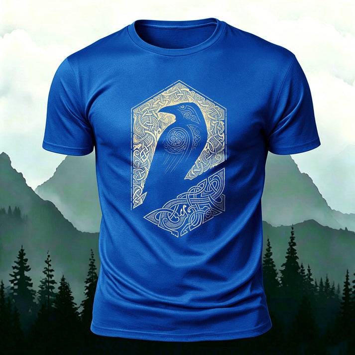 バイキングのワタリ ケルト結び カジュアル半袖Tシャツ