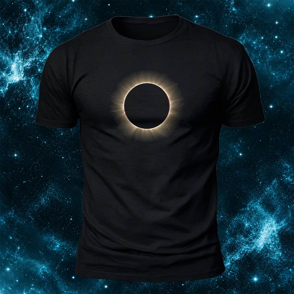 DTG Elegant Total Eclipse Graphic Casual Tee