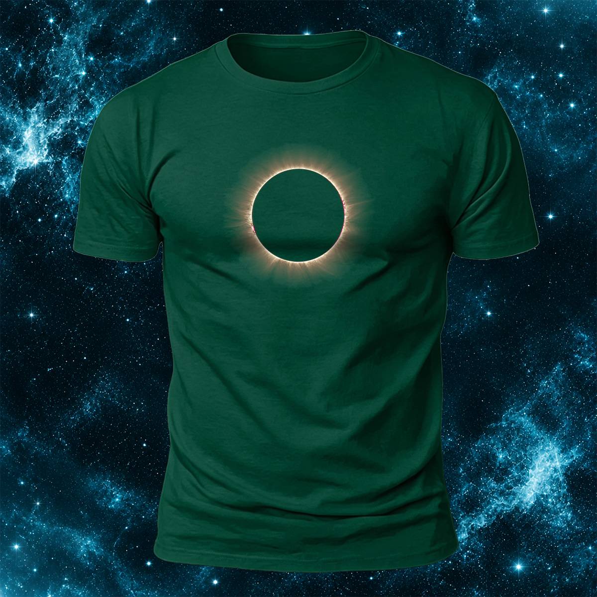 DTG Elegant Total Eclipse Graphic Casual Tee
