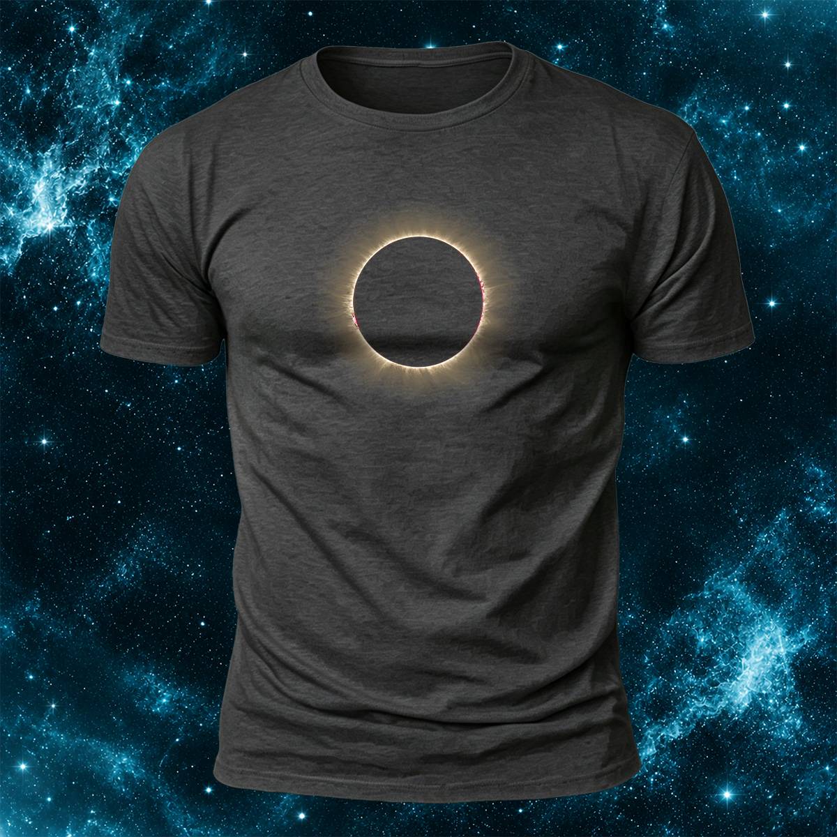 DTG Elegant Total Eclipse Graphic Casual Tee