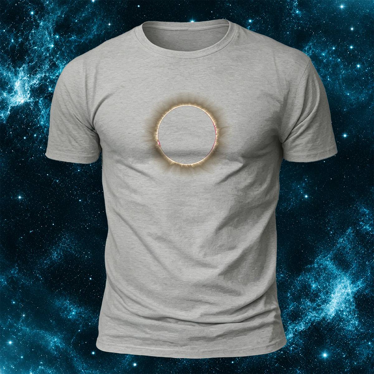 DTG Elegant Total Eclipse Graphic Casual Tee