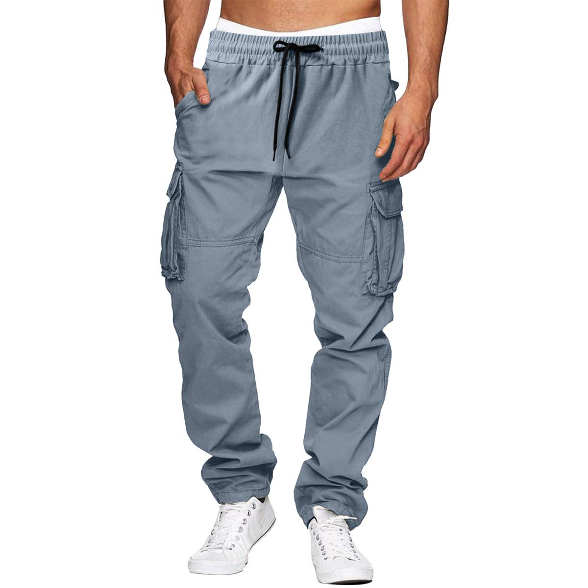 Men's Multi-Pocket Casual Cargo Long Pants