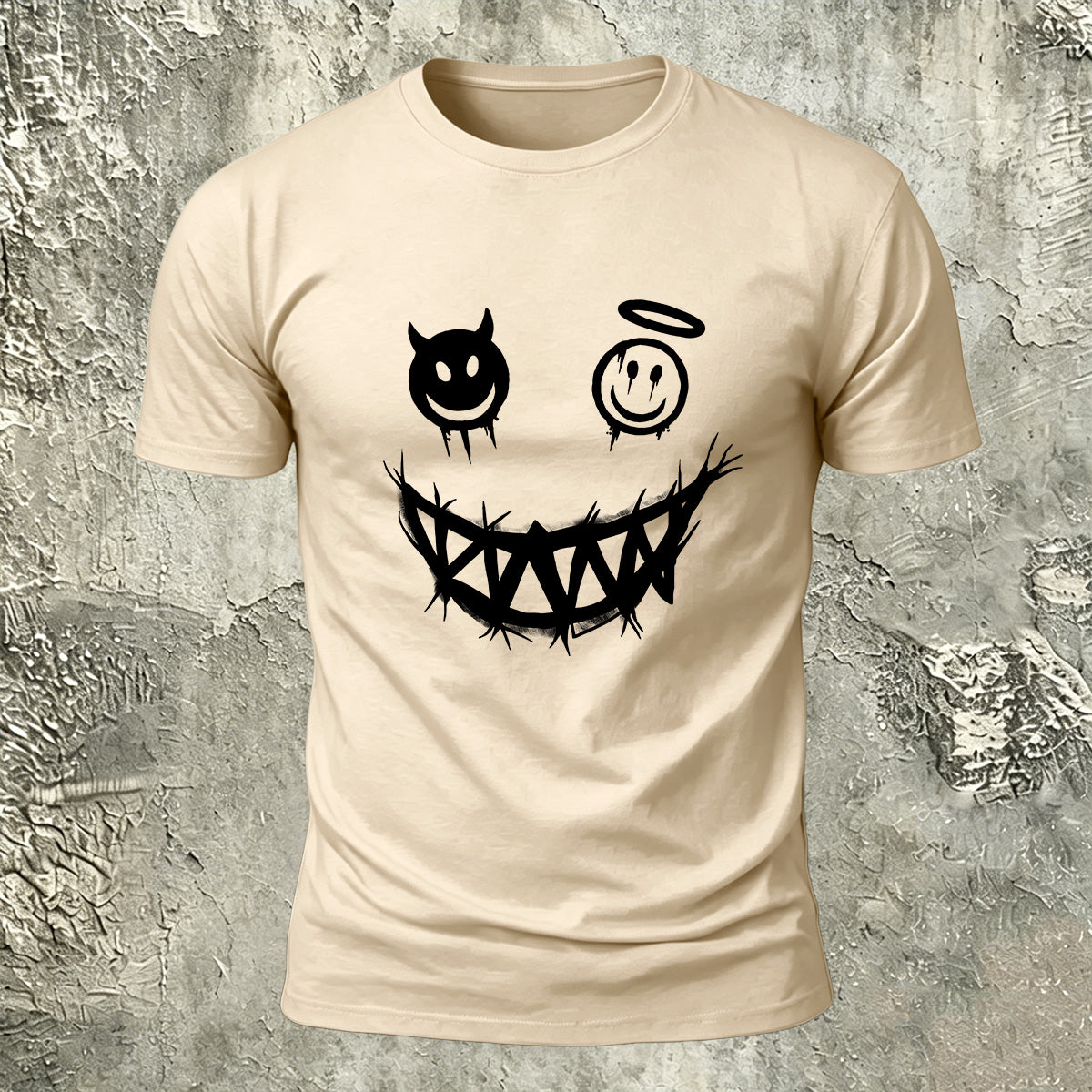 Premium Cotton Dark Art Dual Face Tee