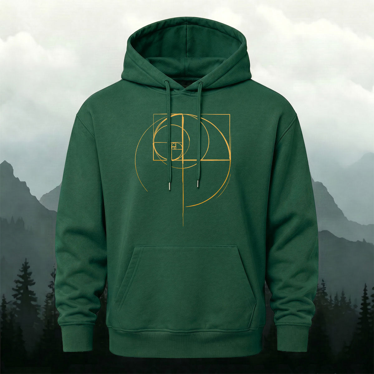 Math Golden Ratio Art Minimal Casual Hoodie