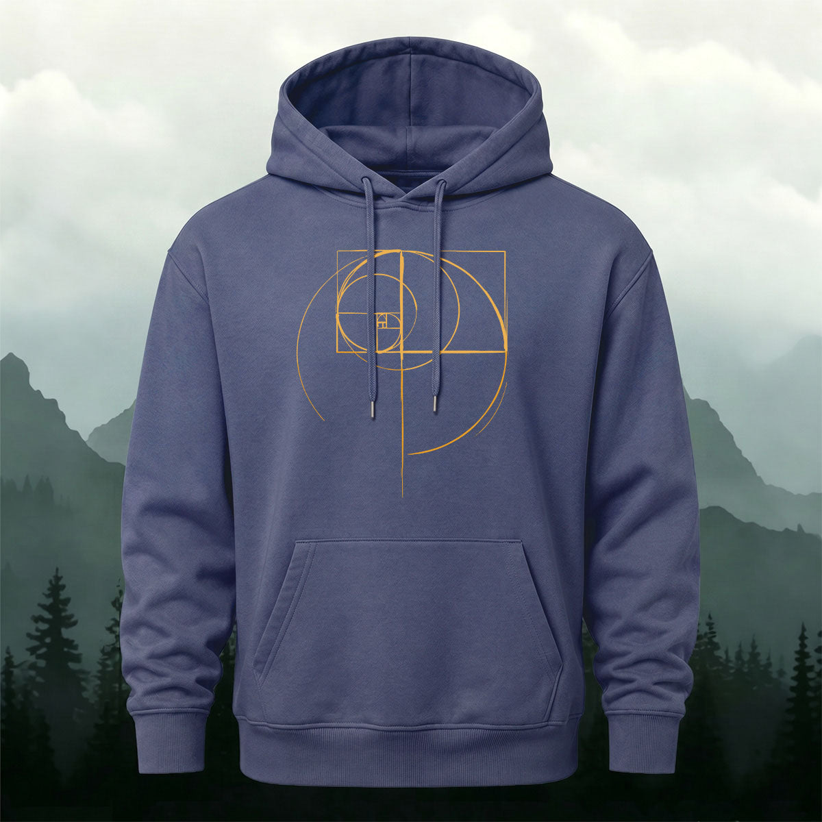 Math Golden Ratio Art Minimal Casual Hoodie