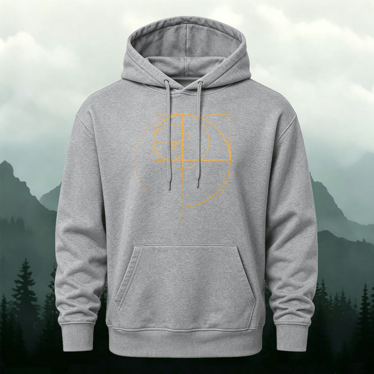 Math Golden Ratio Art Minimal Casual Hoodie