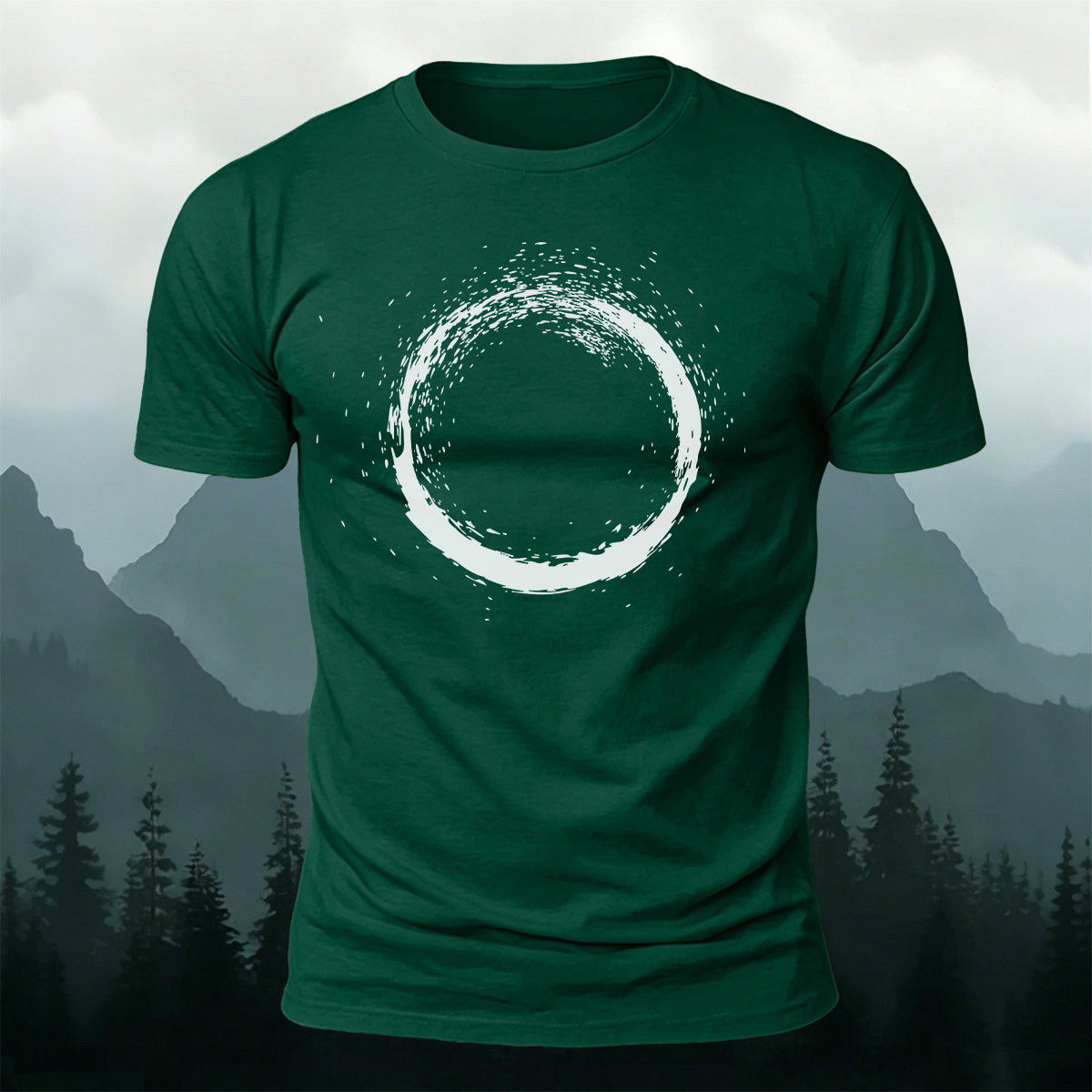 Zen Enso Circle Outdoor Nature Skin-Friendly Tee