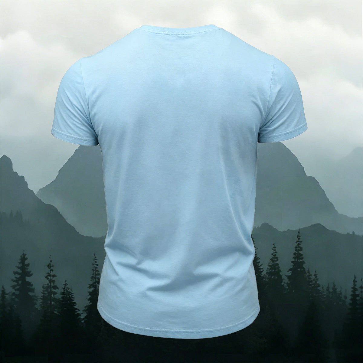 昇華印刷 ミスティフォレスト イーグル 景観 アウトドア Tシャツ