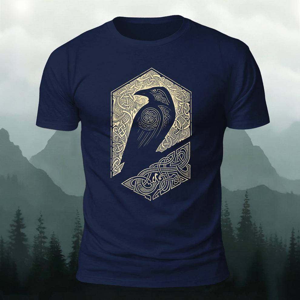 バイキングのワタリ ケルト結び カジュアル半袖Tシャツ