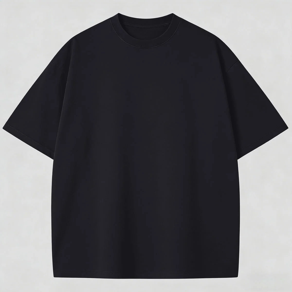 Solid Color Premium Cotton Casual Short Sleeve Tee