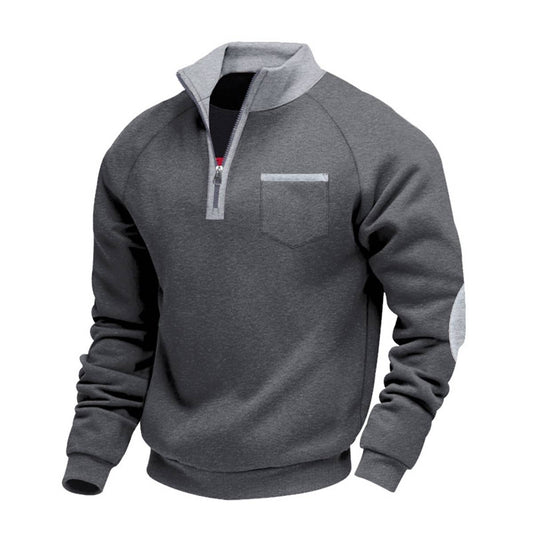 Men's Heavyweight Fleece Lined Casual Sweatshirt