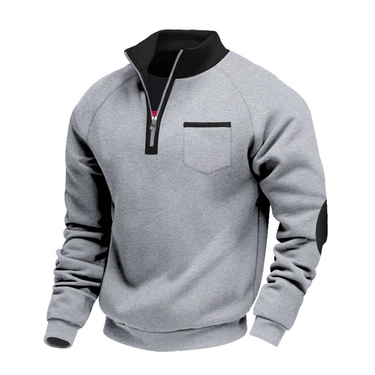 Men's Heavyweight Fleece Lined Casual Sweatshirt