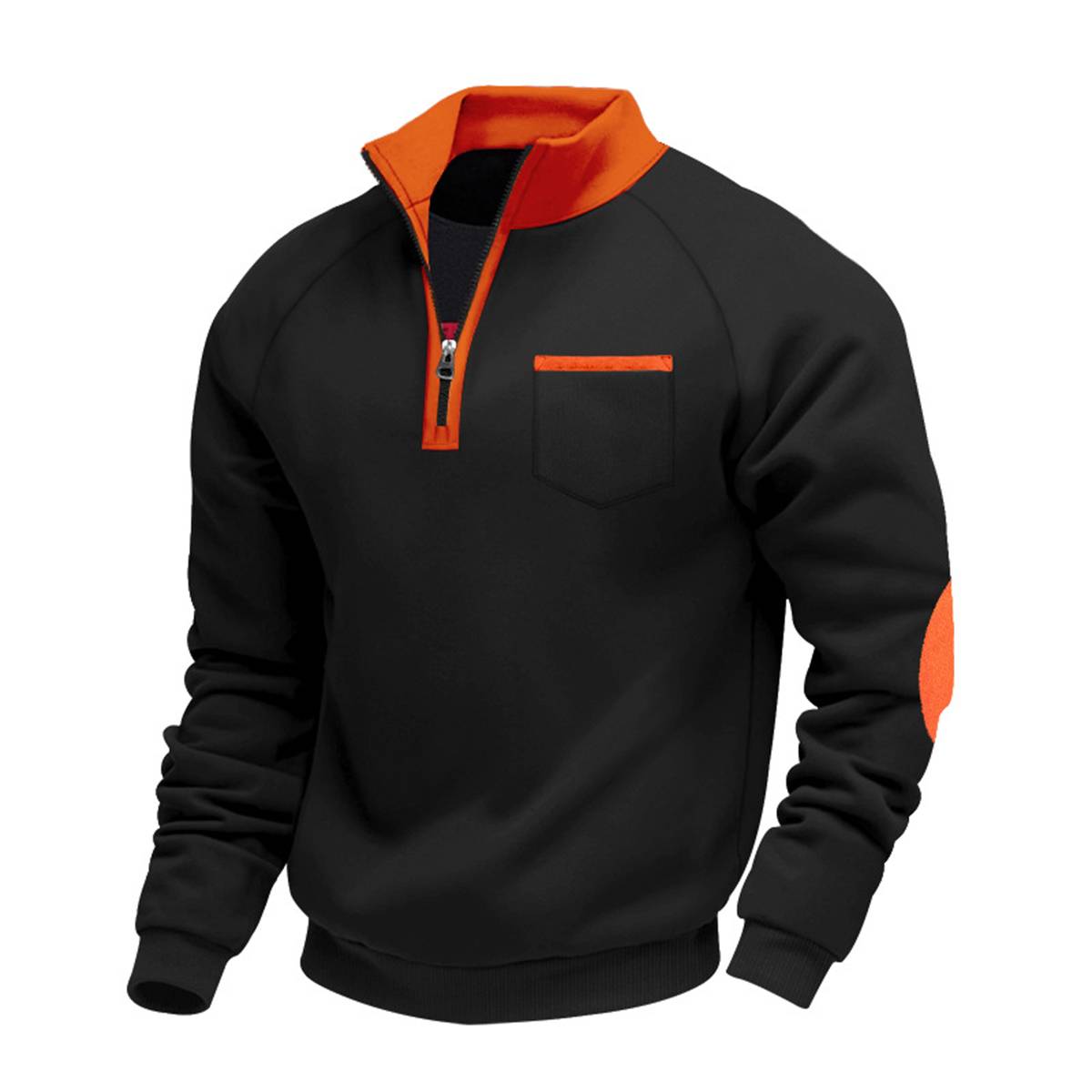Men's Heavyweight Fleece Lined Casual Sweatshirt