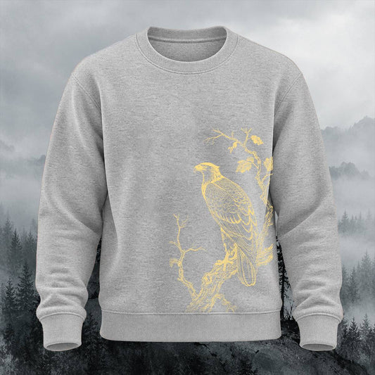 Bald Eagle Nature Casual Crewneck Sweatshirt